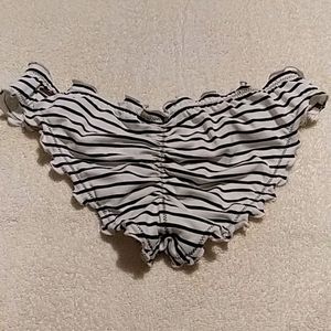 Victoria's Secret ruffle cheeky swim bottoms